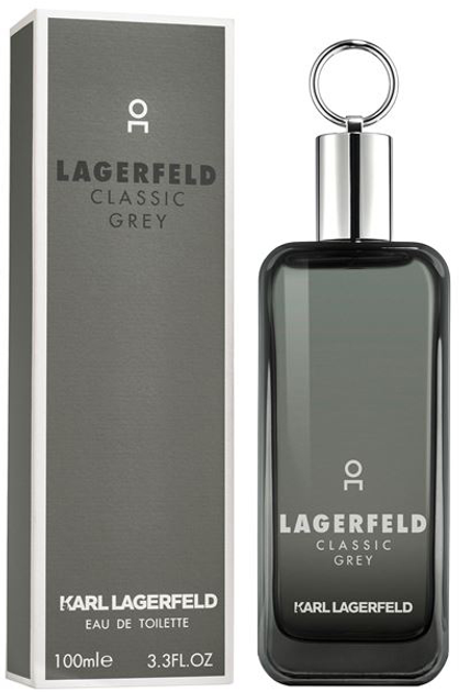 Woda toaletowa Karl Lagerfeld Classic Grey EDT M 100 ml (3386460131346) - obraz 1