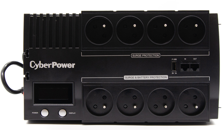 ДБЖ CyberPower BR1000ELCD-FR 1000 VA - зображення 2