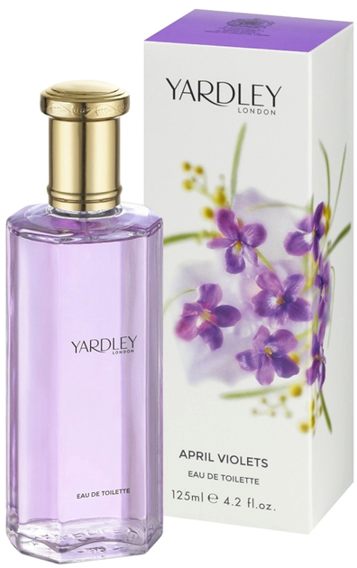 Woda toaletowa damska Yardley April Violets Contemporary Edition EDT W 125 ml (5060322952413) - obraz 1