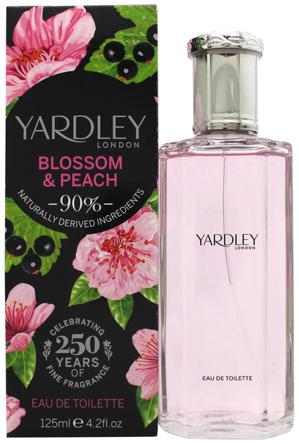 Woda toaletowa damska Yardley Blossom & Peach EDT W 125 ml (5056179301474) - obraz 1
