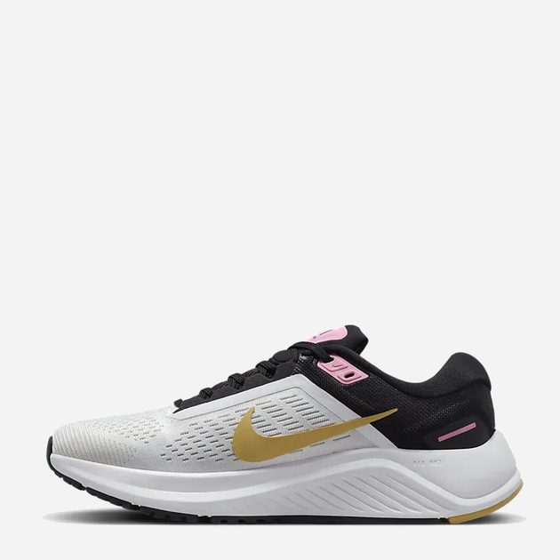 Buty do biegania damskie Nike Air Zoom Structure 24 DA8570-106 36.5 (6US) 23 cm Biały/Czarny (196153936423) - obraz 3