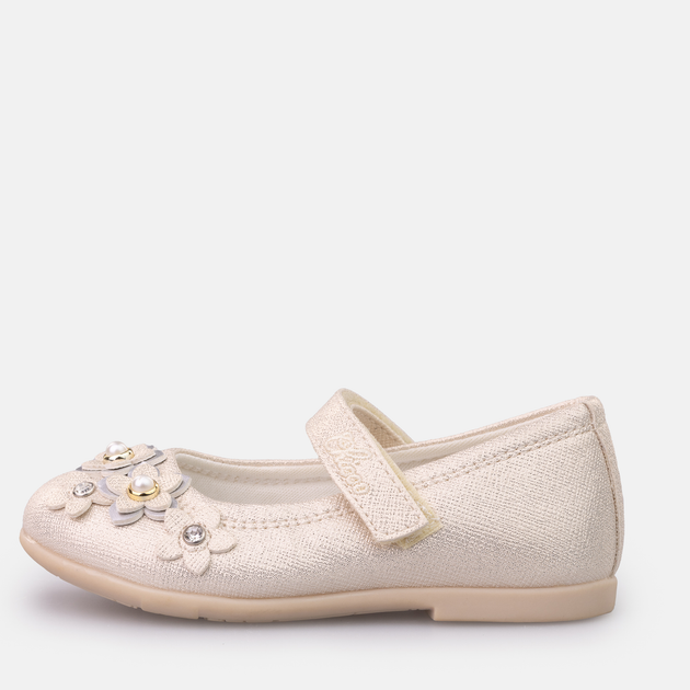 Дитячі туфлі для дівчинки Chicco 010.61647-050 22 14 см Платинові (8055344975417) - зображення 3