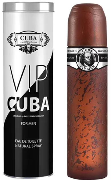 Woda toaletowa męska Cuba VIP EDT M 100 ml (5425039220567) - obraz 1