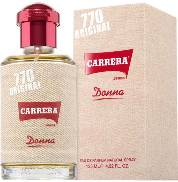 Woda perfumowana damska Carrera Jeans 770 Original Donna 125 ml (8050612931713) - obraz 1