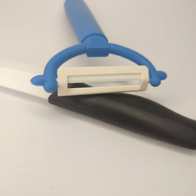 Набор керамический нож Ceramic Slice и устройство для очистки кожуры - CS-6985 - изображение 2