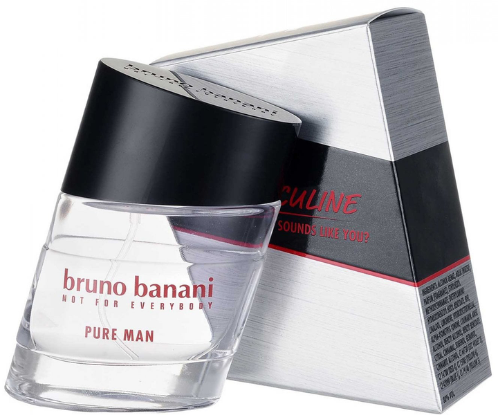 Woda toaletowa Bruno Banani Pure Man EDT M 30 ml (4082800351304) - obraz 1