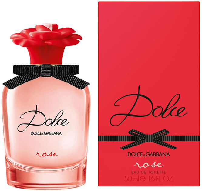 Woda toaletowa damska Dolce&Gabbana Dolce Rose EDT W 50 ml (3423222016227) - obraz 1