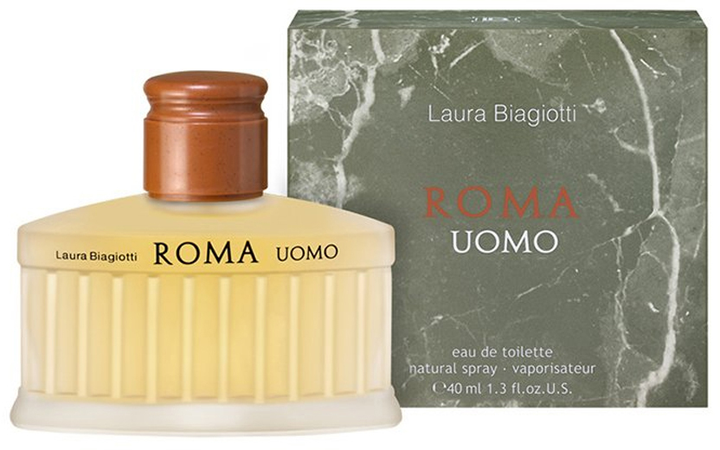 Woda toaletowa męska Laura Biagiotti Roma Uomo 40 ml (8011530000158) - obraz 1