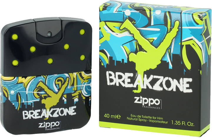 Woda toaletowa Zippo Fragrances BreakZone EDT M 40 ml (679602812429) - obraz 1
