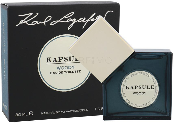 Woda toaletowa unisex Karl Lagerfeld Kapsule Woody EDT U 30 ml (3414200594042) - obraz 1