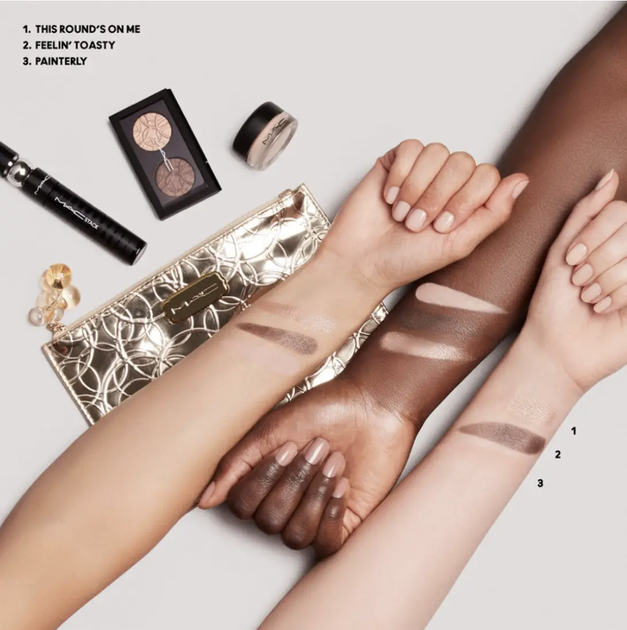 Набір MAC Sparkling Stare eye kit (Gold) - зображення 5