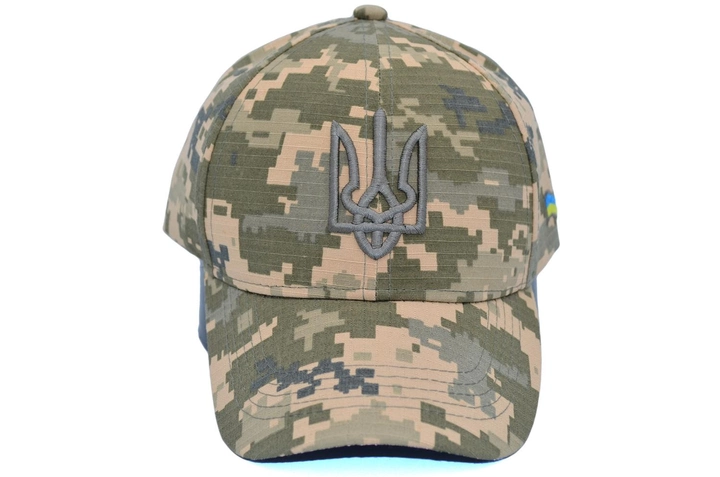 Бейсболка Snapback Shop з гербом України 56-58 см піксель ЗСУ (SS 1019-814) - изображение 2