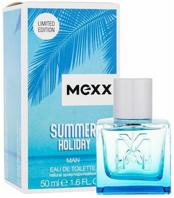 Woda toaletowa męska Mexx Summer Holiday EDT M 50 ml (3616302416875) - obraz 1