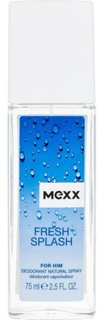 Парфумований дезодорант для чоловіків Mexx Splash DSP M 75 мл (3614229392760) - зображення 1