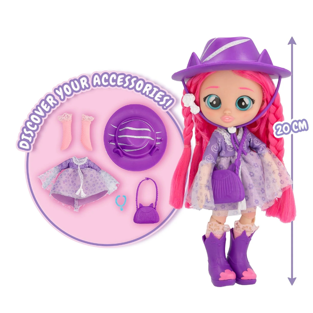 Lalka IMC Toys Cry Babies IMC904347 Bff Katie 20 cm (8421134904347) - obraz 4