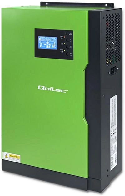 Гібридний інвертор Qoltec 10 кВА (5.5 кВт) 1-фазний (5901878538877) - зображення 1