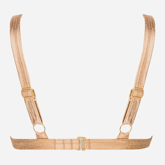 Top do stroju kąpielowego Obsessive Filipines L Złota (5901688235935) - obraz 6