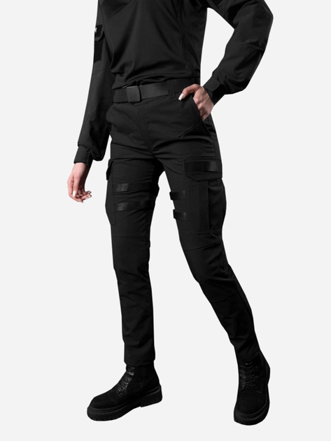 Тактичні штани BEZET Aggressive 1606 L Чорні (ROZ6400181497) - зображення 1