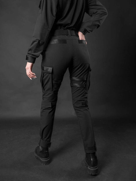 Тактичні штани BEZET Aggressive 1606 XS Чорні (ROZ6400181501) - зображення 2