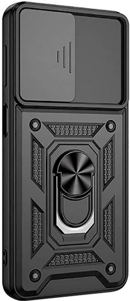 Чехол Hide Shield для Motorola Moto G32 бампер противоударный с подставкой Black - изображение 5