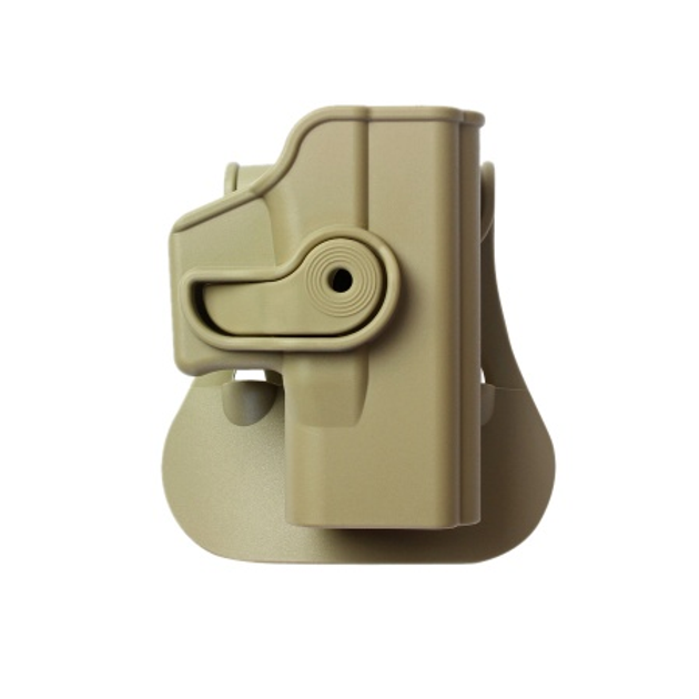 Тактическая полимерная кобура для Glock 26/27/33/36 (также для Gen.4) IMI-Z1040 Тан (Tan) - изображение 1