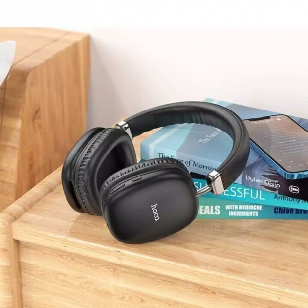 Наушники стерео HOCO W35 wireless headphones black - изображение 3