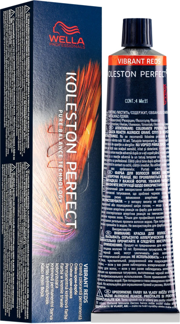 Фарба для волосся Wella Koleston Perfect Me+ 77/44 Vibrant Reds 60 мл (8005610656328) - зображення 1