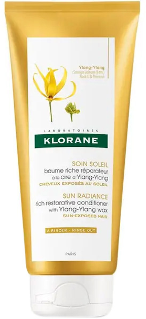 Odżywka Klorane Enriched Repair Balm Ylang-Ylang Wax 100 ml (3282770109931) - obraz 1