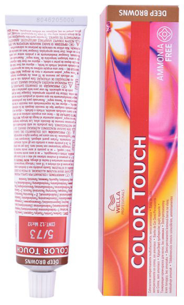 Farba Wella Color Touch Rich Natural Ammonia Free 5.73 60 ml (8005610527192) - obraz 1