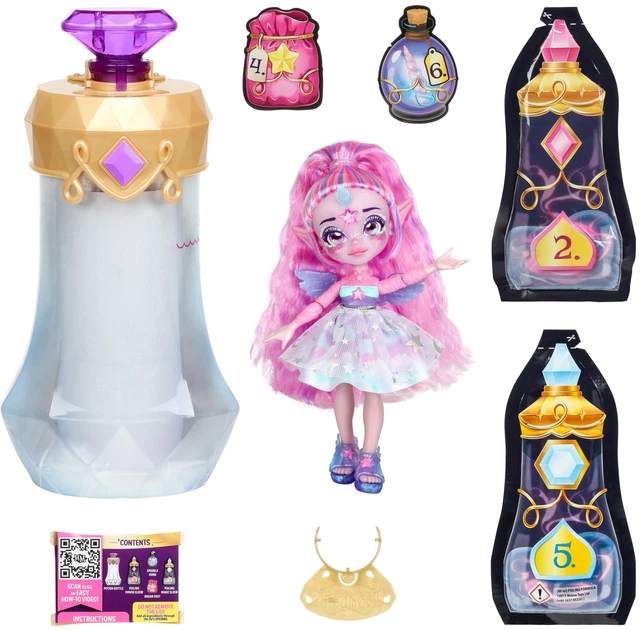 Magic Mixies Pixlings - Lalka jednorożec Unia Fioletowa (0630996148716) - obraz 6
