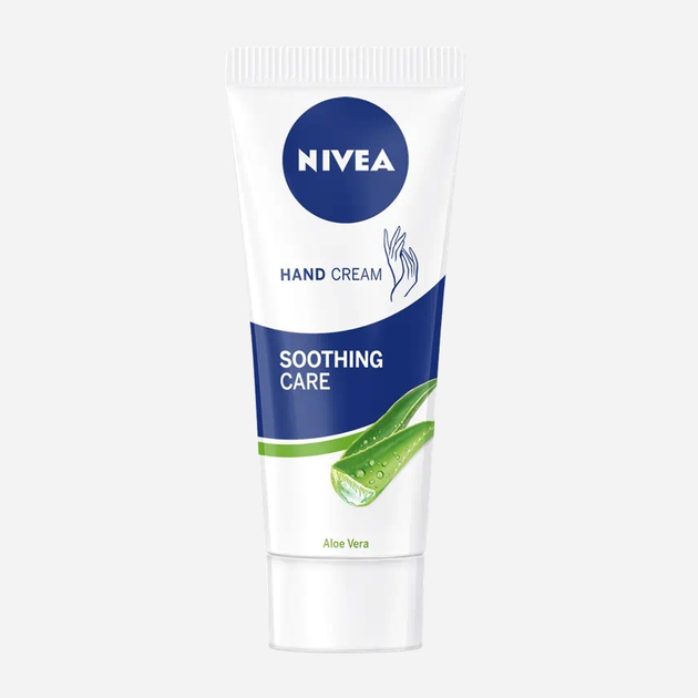 Krem do rąk Nivea Originals Soothing Hand Cream Aloe Vera 100 ml (4005900556424) - obraz 1