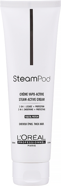 Krem do włosów L´Oréal Professionnel Steampod Thick Hair Steam-Active Cream do włosów kręconych 150 ml (3474636958344) - obraz 1