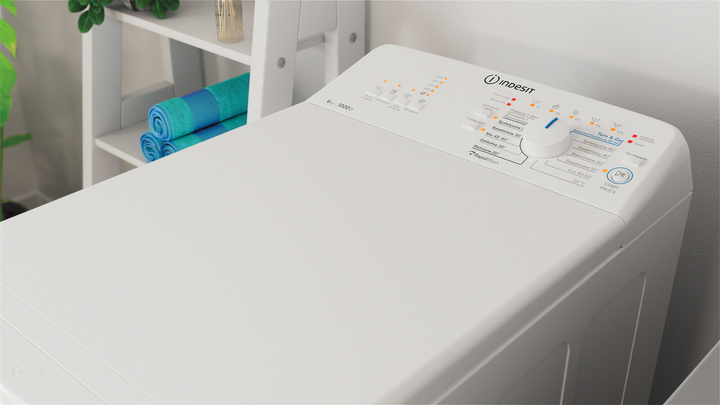Пральна машина з вертикальним завантаженням Indesit BTW L60400 EE/N - зображення 8