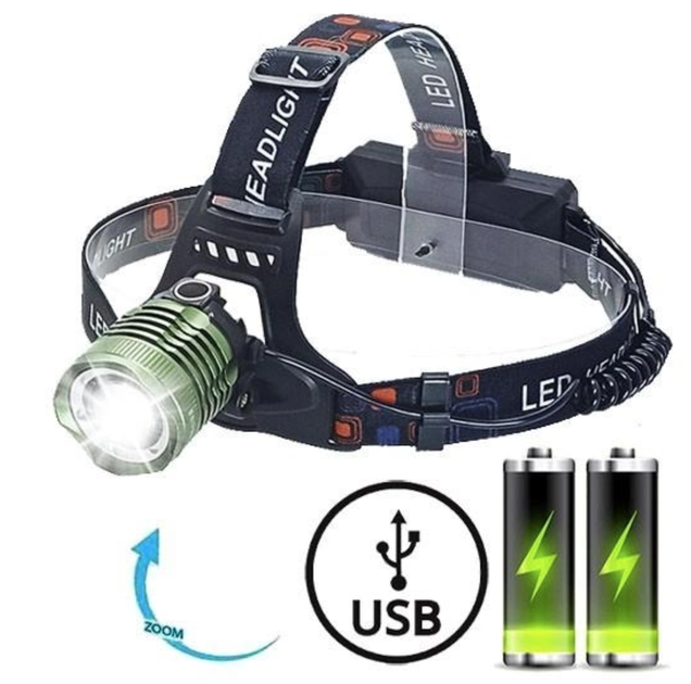 Акумуляторний ліхтарик BL-2189 з діодом T6 зі зумом (зарядка від USB-TypeC) - Фото 1 Акумуляторний ліхтарик BL-2189 з діодом T6 зі зумом (зарядка від USB-TypeC) - зображення 1