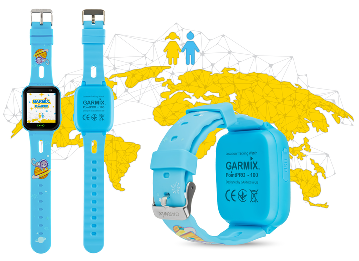 Дитячий смарт-годинник Garmix PointPRO 100 Blue (1002331) - зображення 3