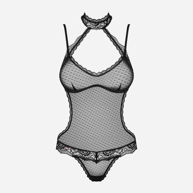 Body erotyczne damskie Obsessive Claudusia L/XL Czarny (5901688230237) - obraz 5