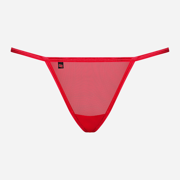 Stringi Obsessive Giftella L/XL Czerwone (5901688225660) - obraz 5