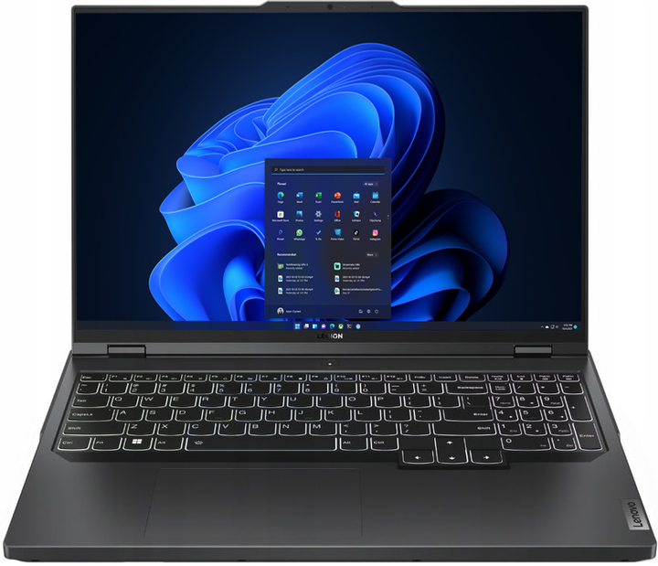 Ноутбук Lenovo Legion Pro 5 16IRX8 (82WK00D2PB) Onyx Grey - зображення 1