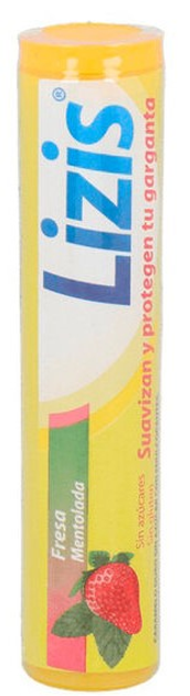 Tabletki doustne Lizis Strawberry Mint 12 Candies 120 g (8470001683069) - obraz 1