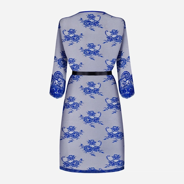 Peniuar Obsessive Cobaltess L/XL Niebieski (5901688234471) - obraz 6