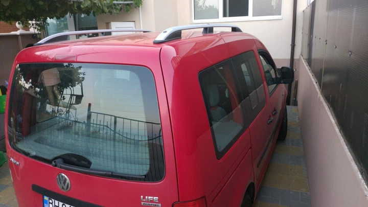Рейлинги Skyport GREY Макси база для Volkswagen Caddy 2004-2010 гг - изображение 11