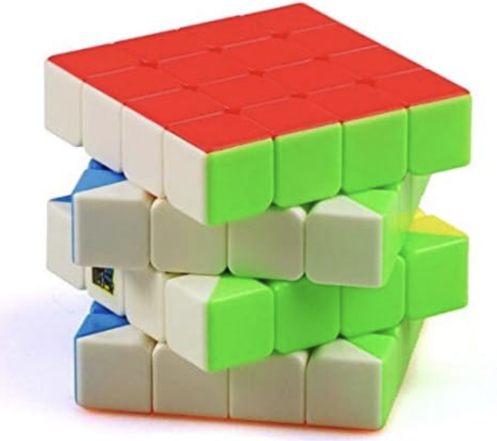Кубик рубика 4х4 Moyu meilong stickerless (цветной пластик) 4 на 4 - изображение 5