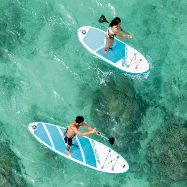SUP-борд Aqua Quest 240 Intex 68241, 240 х 76 х 13 см, доска