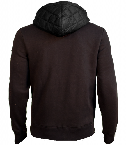 Куртка-реглан Top Gun Quilted Fleece Hoodie with Patches S Black TGJ1645BS - зображення 5