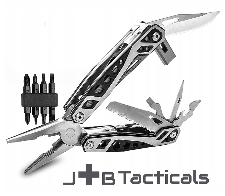 Мультитул JB Tacticals 20 в 1 Чорний - зображення 2