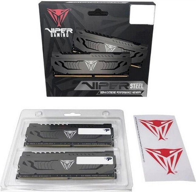 Модуль памяти DDR4 2x16GB/3600 Patriot Viper Steel (PVS432G360C8K) - зображення 5