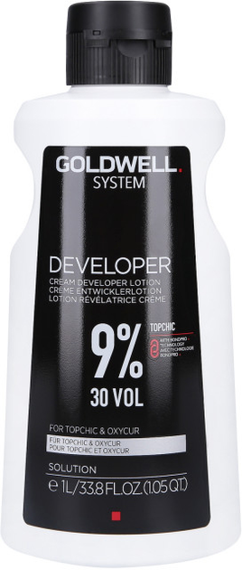 Rozjaśniacz Goldwell System Cream Developer Lotion 9% 30 Vol. 1000 ml (4021609661634) - obraz 1