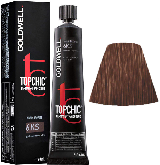 Фарба для волосся Goldwell Topchic Hair Color 6KS 60 мл (4021609000594) - зображення 1