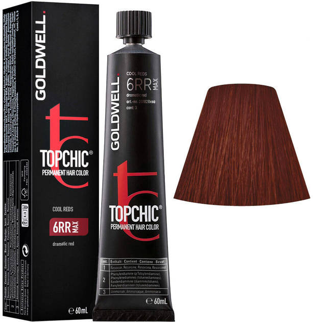 Farba Goldwell Topchic Hair Color 6RR MAX 60 ml (4021609001096) - obraz 1