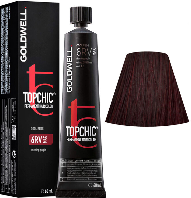 Farba Goldwell Topchic Hair Color 6RV MAX 60 ml (4021609001089) - obraz 1